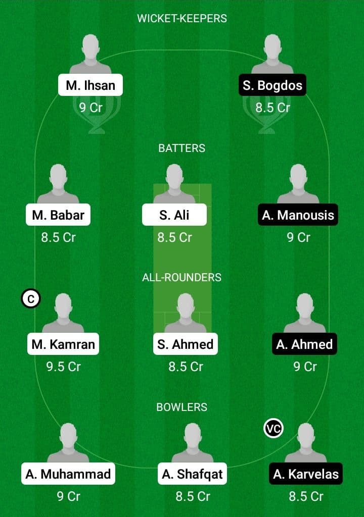 PIC vs GEK Dream11 Fantasy Team Prediction PIC vs GEK Dream11 Fantasy Team Prediction