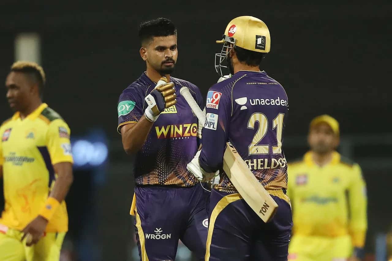 IPL 2022 Match 1 CSK vs KKR - Kolkata Knight Riders Won by 6 Wickets - Shreyas Iyer & Sheldon Jackson