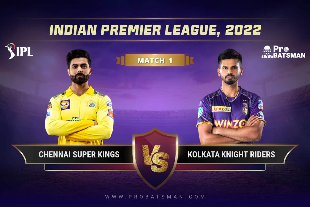 Match 1 CSK vs KKR Dream11 Prediction IPL 2022 Match 1
