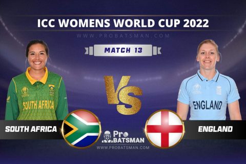 SA-W vs EN-W Dream11 Prediction ICC Women’s World Cup, 2022 Match 13