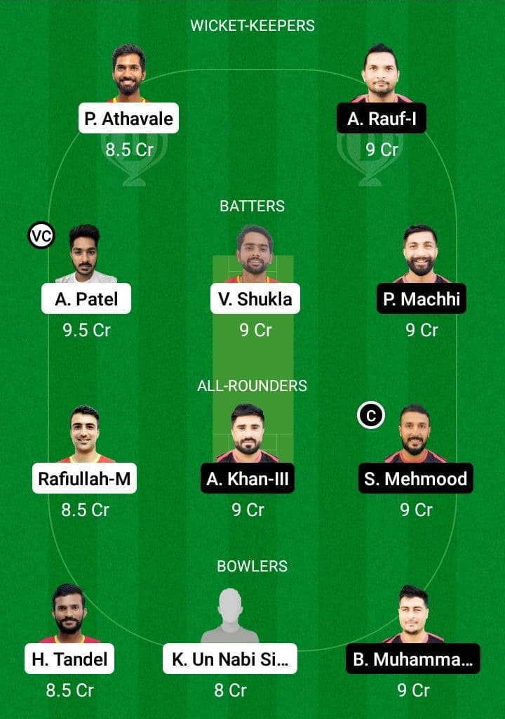 AMR vs BOB Dream11 Prediction With Stats, Pitch Report & Player Record of Oman D10 League, 2022 For Match 16