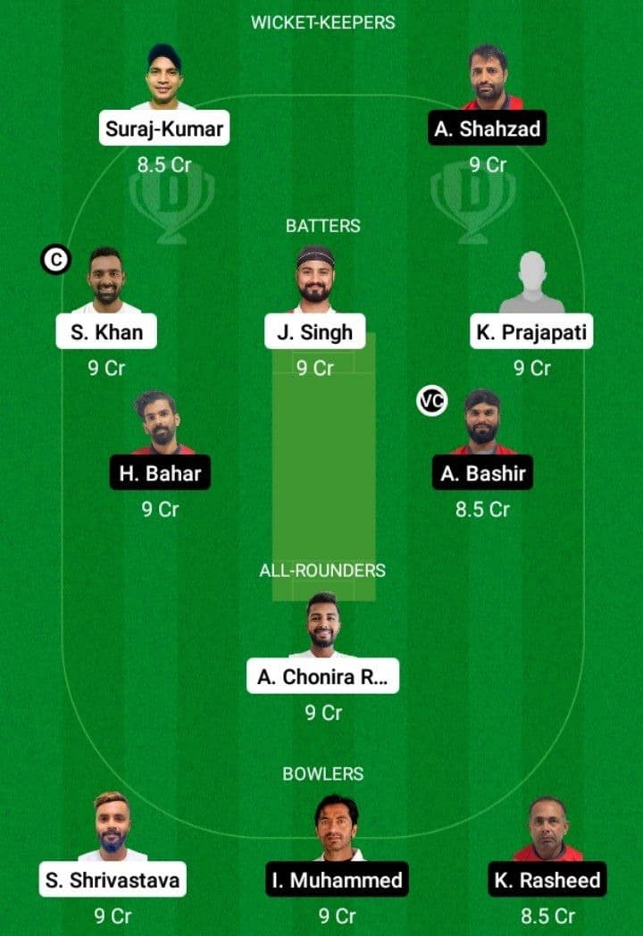 QUT vs AZA Dream11 Fantasy Team Prediction