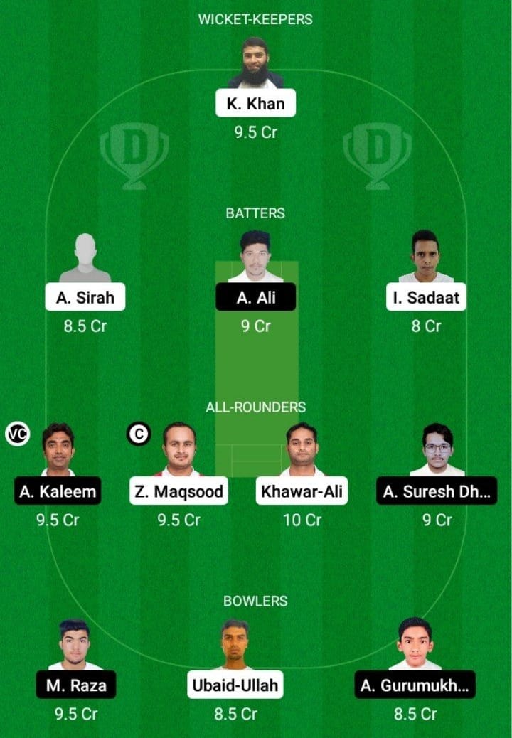 DAT vs KHW Dream11 Fantasy Team Prediction