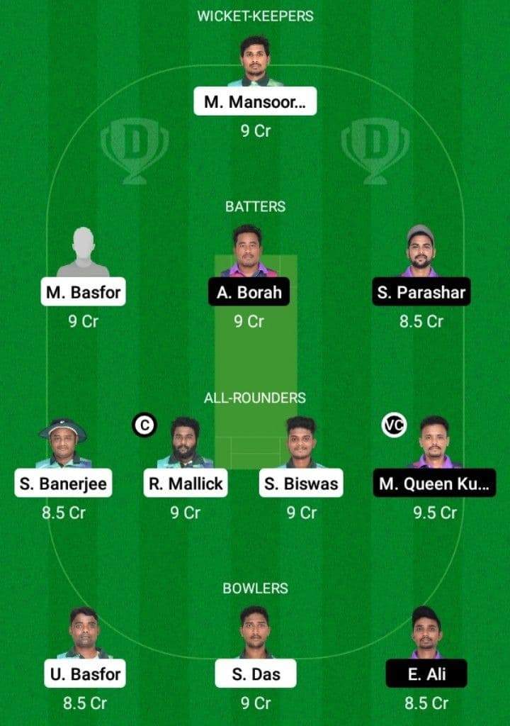 TCC vs TIC Dream11 Prediction With Stats, Pitch Report & Player Record of Assam Premier Club Championship, 2022 For Match 28