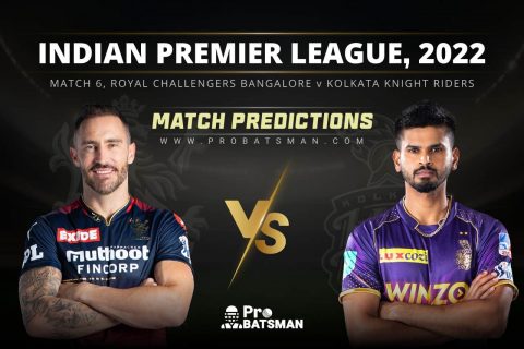 IPL 2022: RCB vs KKR – Match 6, Match Prediction – Who Will Win Today’s Match?
