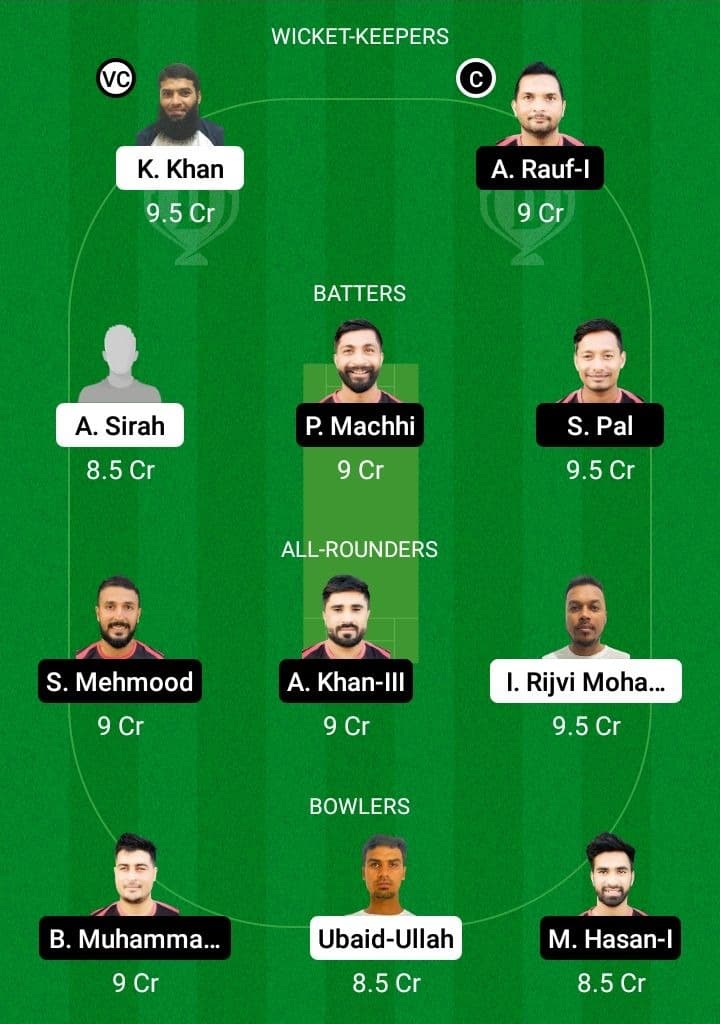 DAT vs BOB Dream11 Fantasy Team Prediction