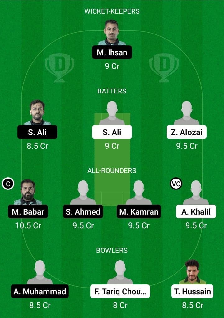 ALZ vs PIC Dream11 Fantasy Team Prediction