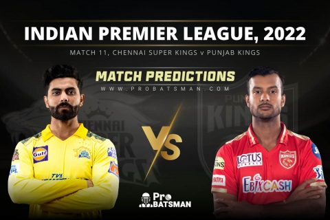IPL 2022 - Match 11: CSK vs PBKS Prediction Who Will Win Today