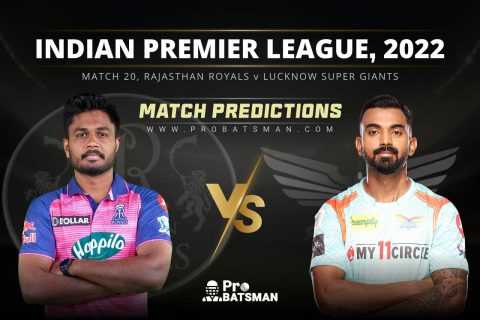 IPL 2022 - Match 20: RR vs LSG Prediction Who Will Win Today