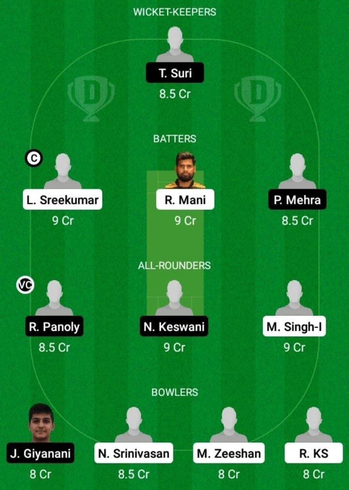 COL vs DCS Dream11 Fantasy Team Prediction COL vs DCS Dream11 Fantasy Team Prediction
