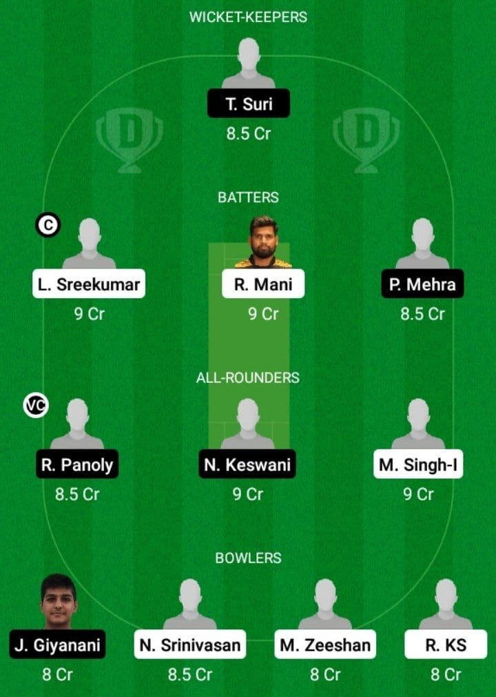 COL vs DCS Dream11 Fantasy Team Prediction