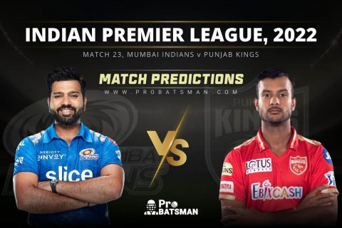 IPL 2022: MI vs PBKS – Match 23, Match Prediction – Who Will Win Today’s Match
