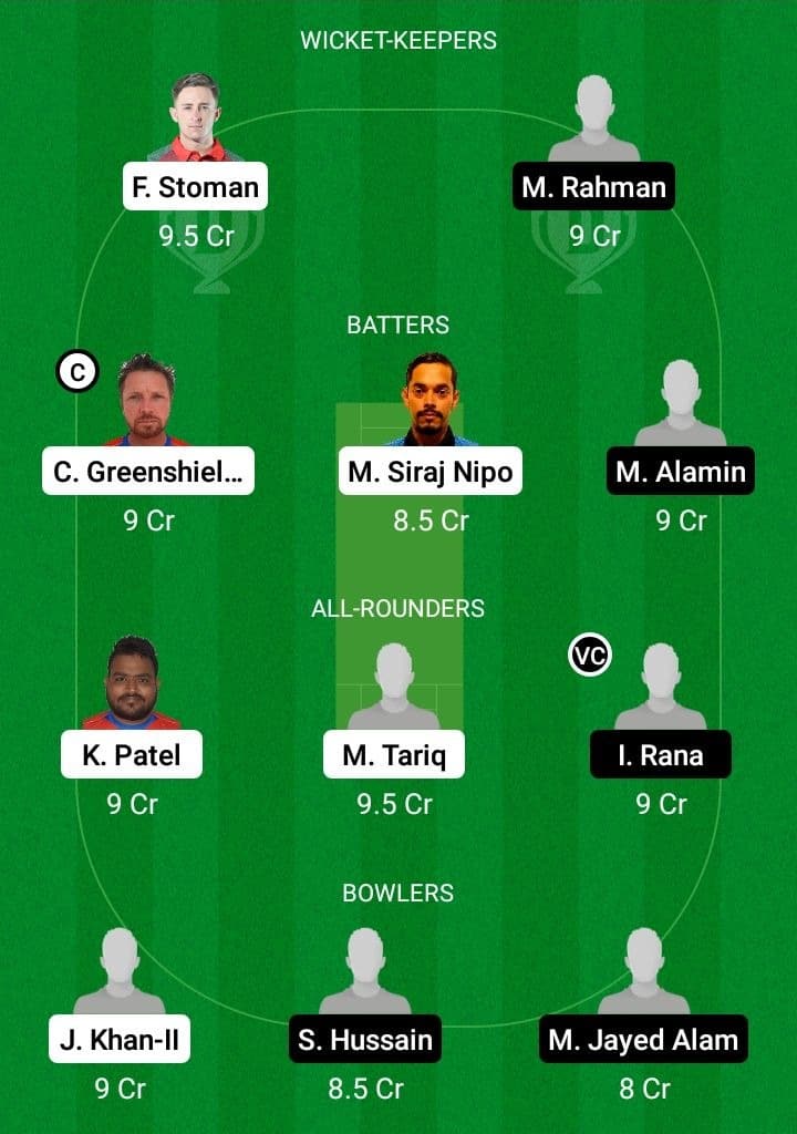 OEI vs FRD Dream11 Fantasy Team Prediction OEI vs FRD Dream11 Fantasy Team Prediction