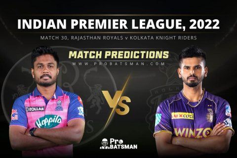 IPL 2022: RR vs KKR – Match 30, Match Prediction – Who Will Win Today’s Match?