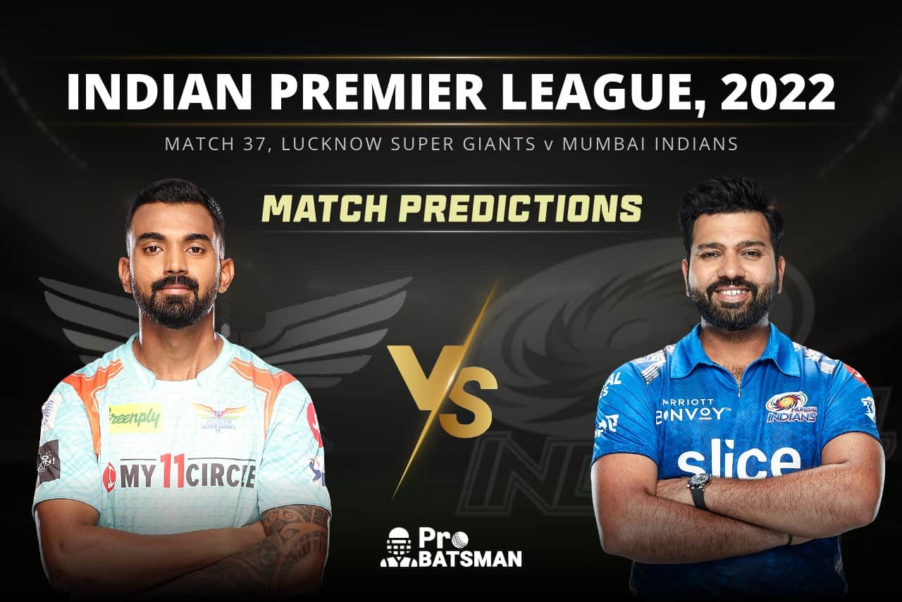 IPL 2022: LSG vs MI – Match 37, Match Prediction – Who Will Win Today’s Match in IPL? IPL 2022 - Match 37: LSG vs MI Prediction Who Will Win Today IPL Match