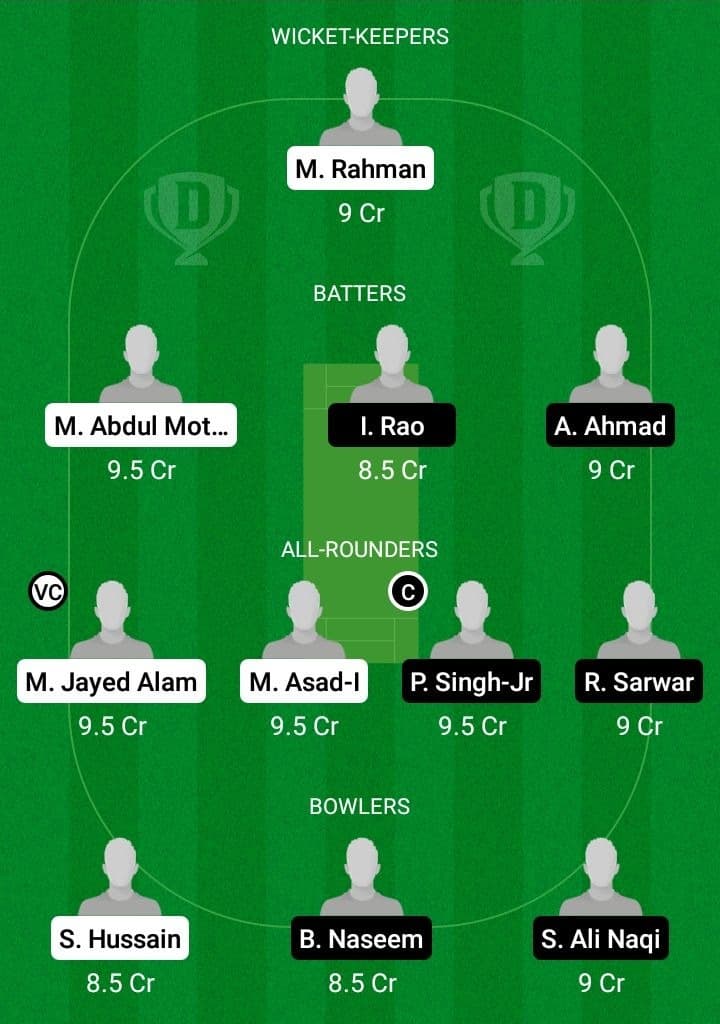 FRD vs PNJ Dream11 Fantasy Team Prediction