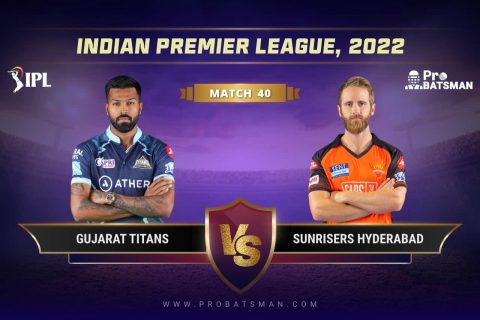 IPL 2022 Match 40 GT vs SRH Dream11 Prediction