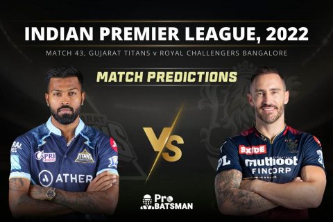 IPL 2022 - Match 43: GT vs RCB Prediction Who Will Win Today IPL Match