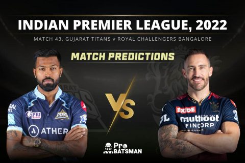 IPL 2022: GT vs RCB – Match 43, Match Prediction – Who Will Win Today’s Match in IPL?