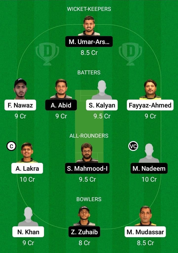 KAS vs TVS Dream11 Fantasy Team Prediction KAS vs TVS Dream11 Fantasy Team Prediction