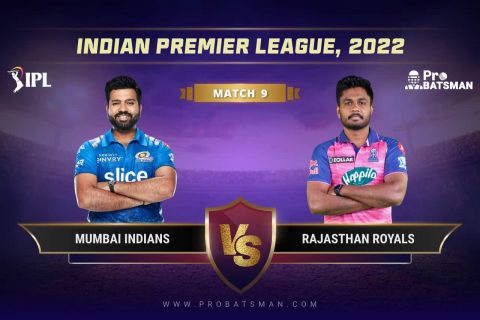 IPL 2022 Match 9 MI vs RR Dream11 Prediction