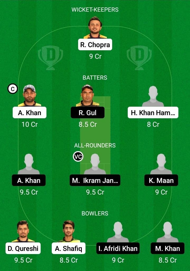 MGM vs AMA Dream11 Prediction With Stats, Pitch Report & Player Record of Sharjah Ramadan T10 League, 2022 For Plate Quarter-Final 1