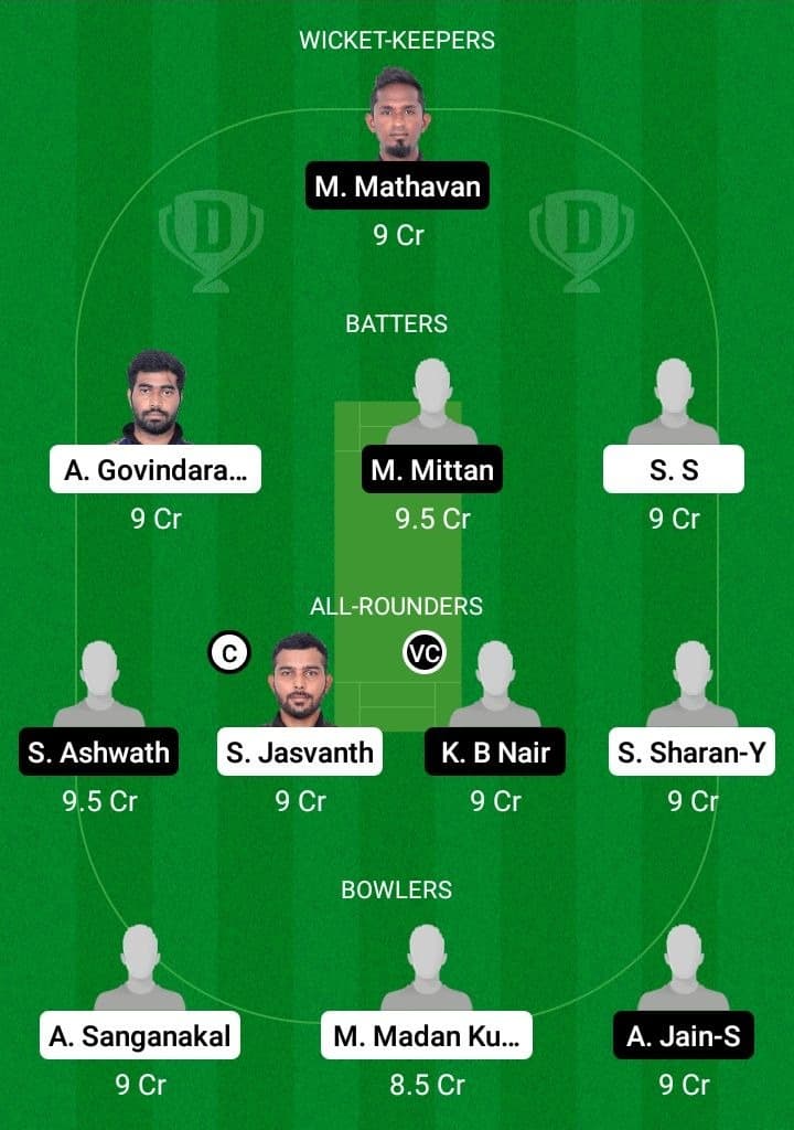 EAG vs SMA Dream11 Fantasy Team Prediction