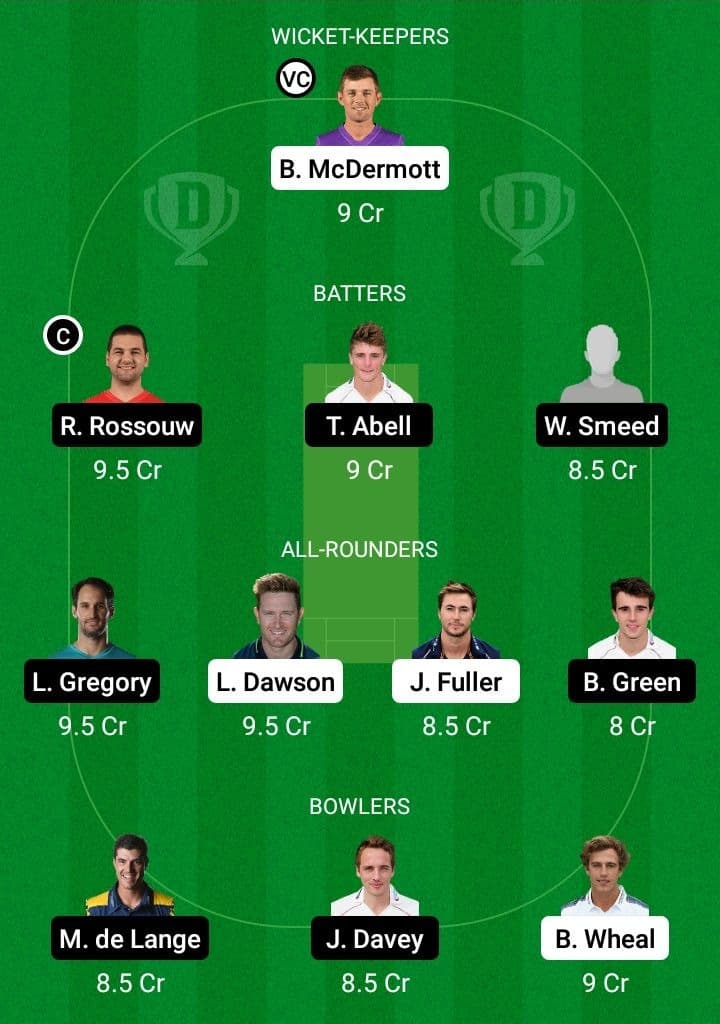 HAM vs SOM Dream11 Fantasy Team Prediction