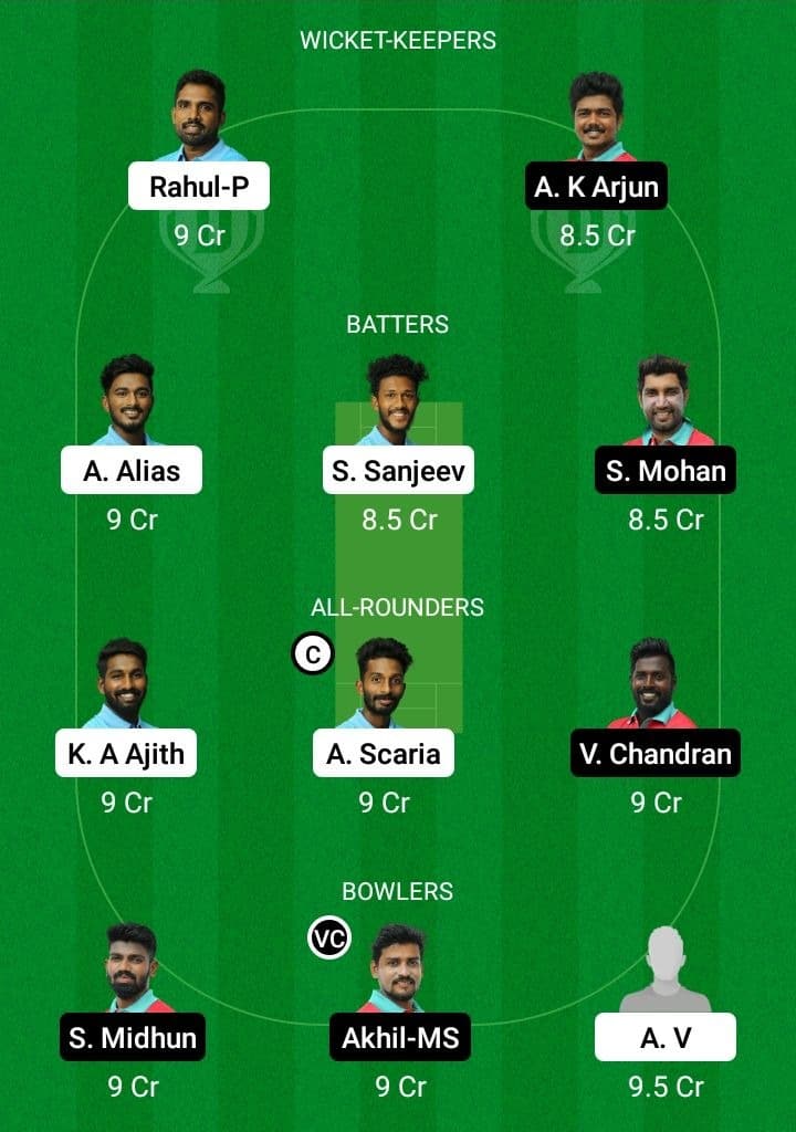 MRC vs AGR Dream11 Fantasy Team Prediction