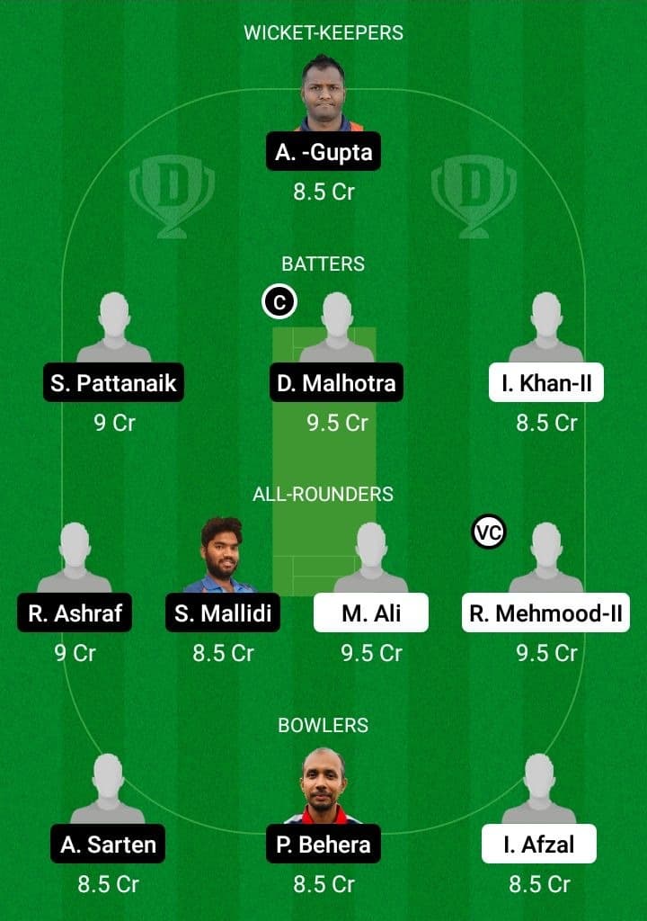 UCC vs MAM Dream11 Fantasy Team Prediction