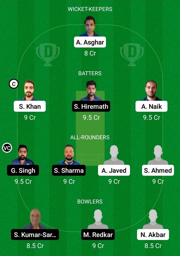 LKP vs IND Dream11 Fantasy Team Prediction