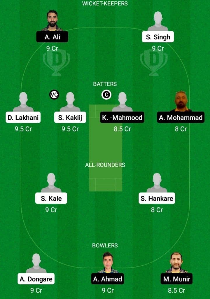 SMI vs HAM Dream11 Fantasy Team Prediction