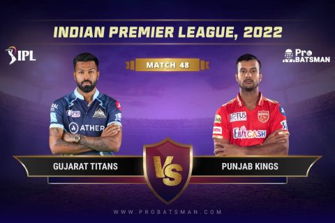 IPL 2022 Match 48 GT vs PBKS Dream11 Prediction