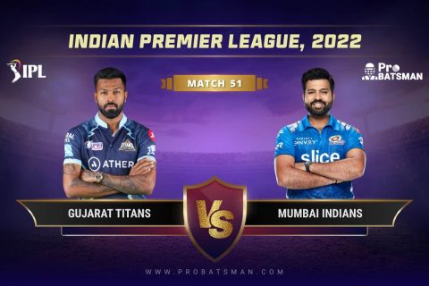IPL 2022, Match 51 – GT vs MI Dream11 Prediction With Preview, Playing 11, Pitch Report, Player Records & Updates
