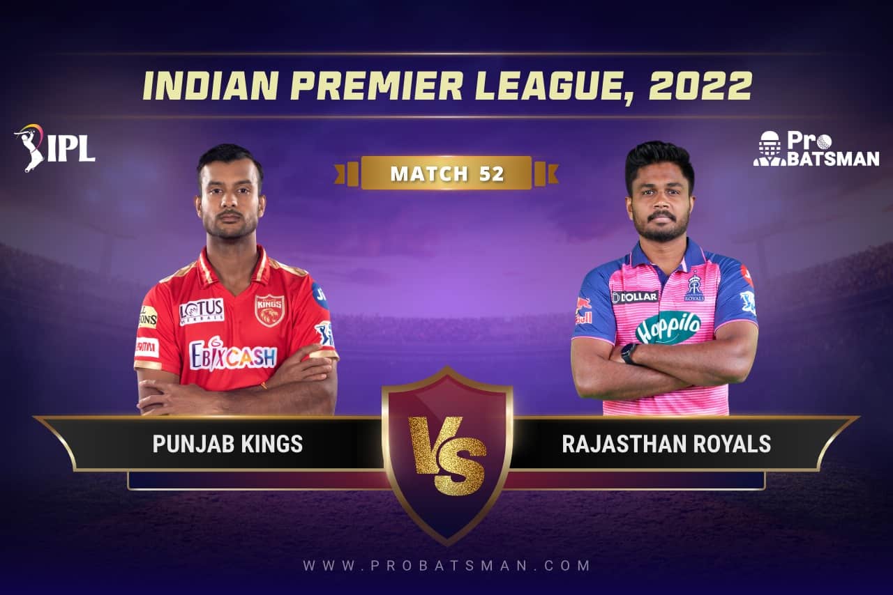 IPL 2022 Match 52 PBKS vs RR Dream11 Prediction