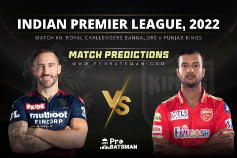 IPL 2022 - Match 60: RCB vs PBKS Prediction Who Will Win Today IPL Match