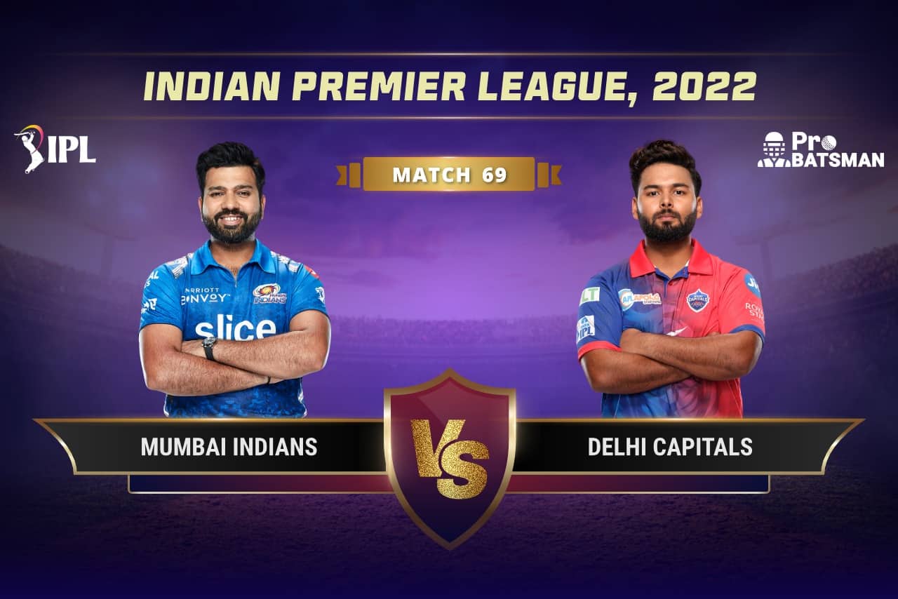 IPL 2022 Match 69 MI vs DC Dream11 Prediction