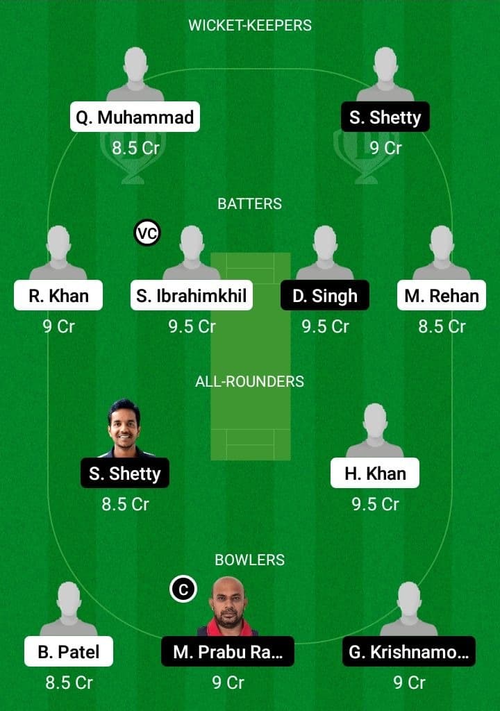 JKP vs HS Dream11 Fantasy Team Prediction