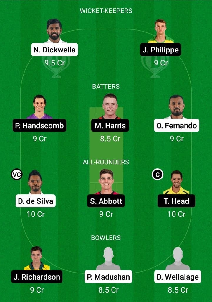 SL-A vs AU-A Dream11 Fantasy Team Prediction