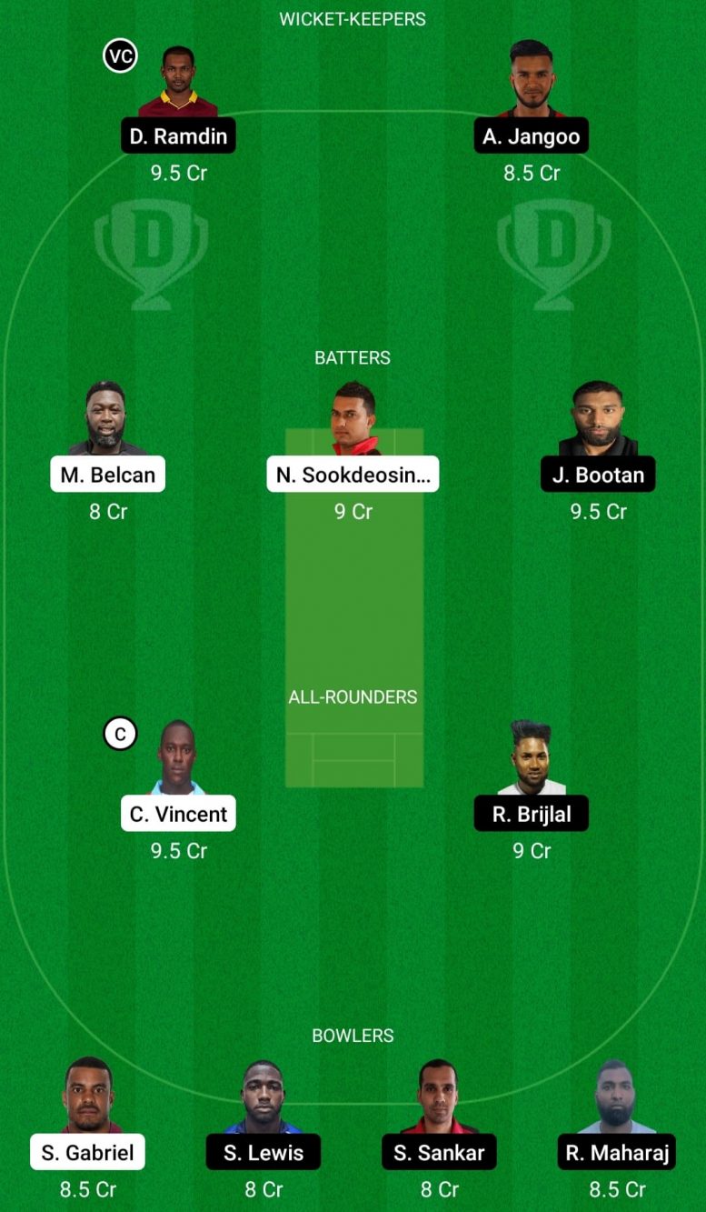 BLD vs CCL Dream11 Prediction With Stats, Pitch Report & Player Record of Trinidad, 2022 For Match 23