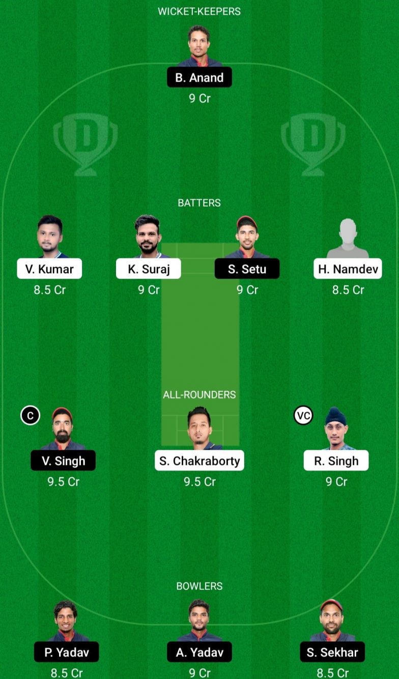 JAM vs BOK Dream11 Fantasy Team Suggestion 1