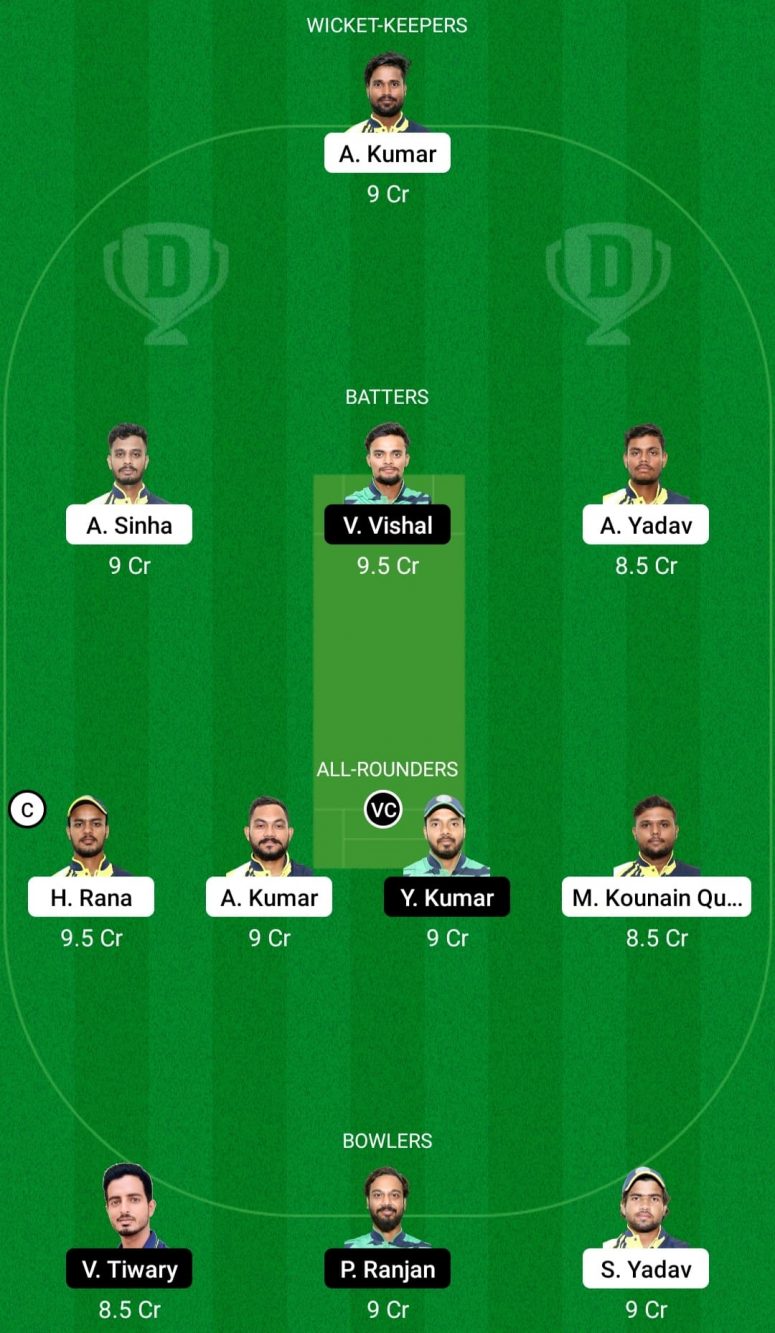 RAN vs DHA Dream11 Prediction With Stats, Pitch Report & Player Record of Jharkhand T20, 2022 For Match 12