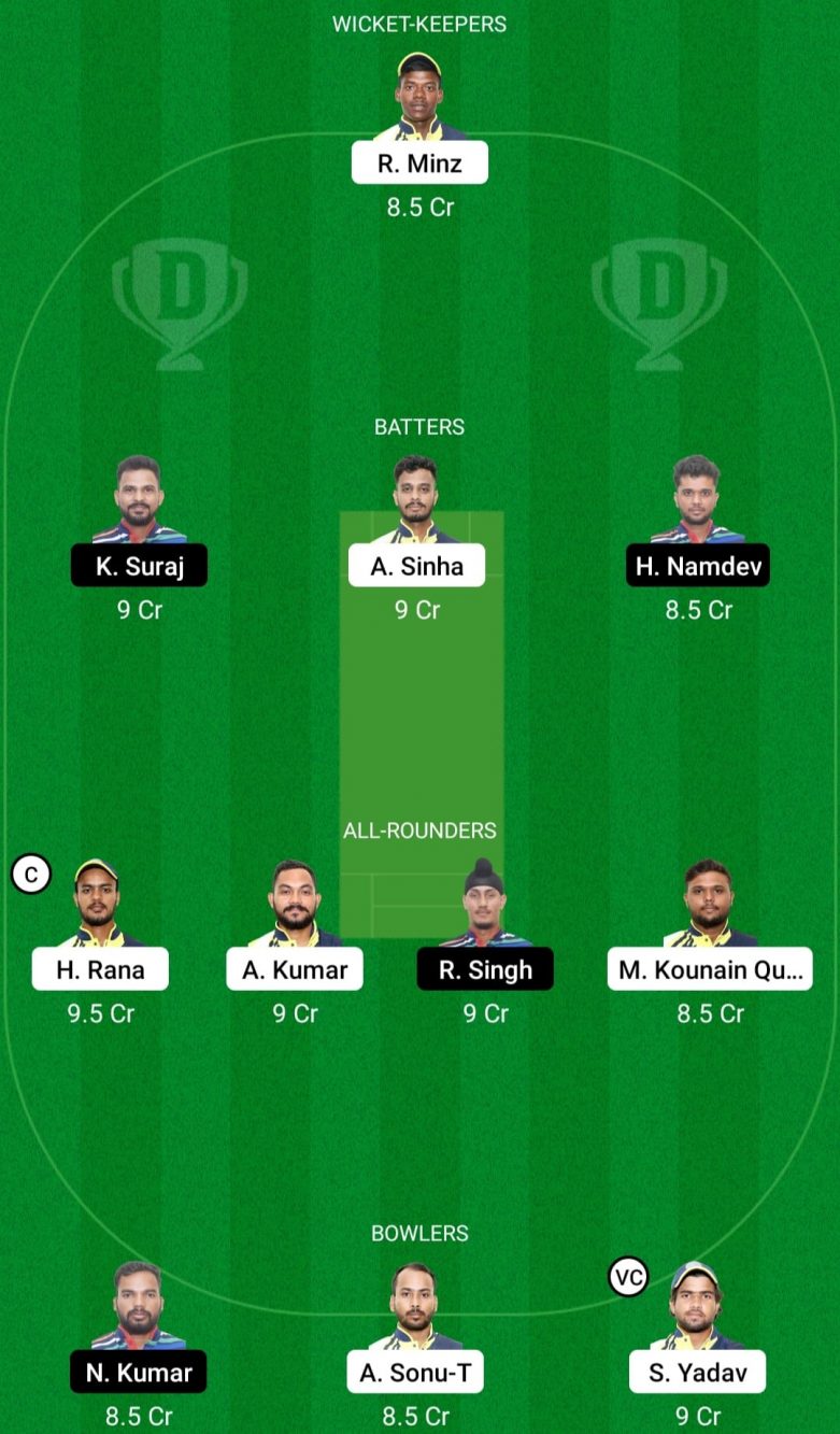 RAN vs JAM Dream11 Prediction With Stats, Pitch Report & Player Record of Jharkhand T20, 2022 For Match 14