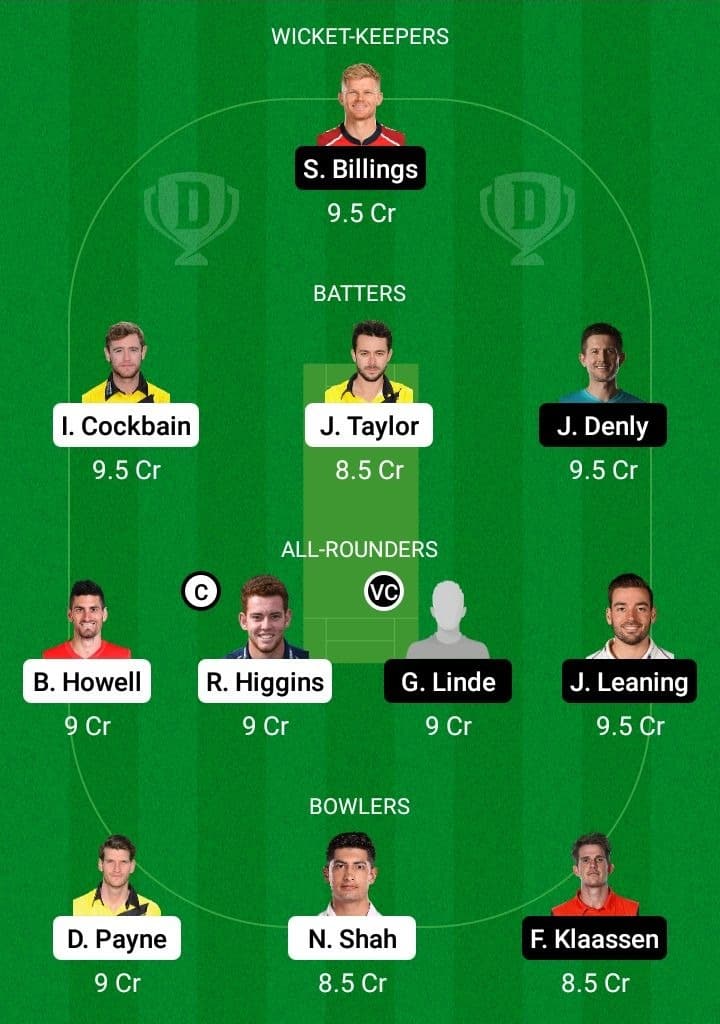 GLO vs KET Dream11 Fantasy Team Prediction