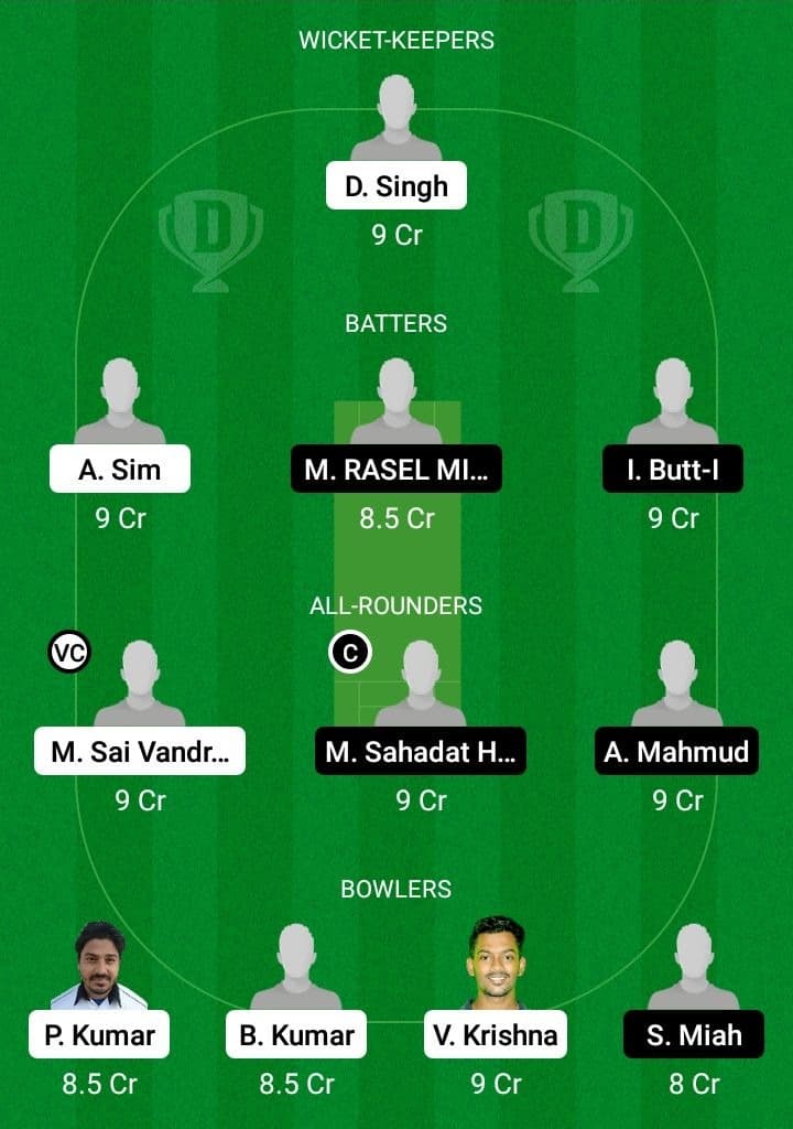 PRB vs PRT Dream11 Fantasy Team Prediction