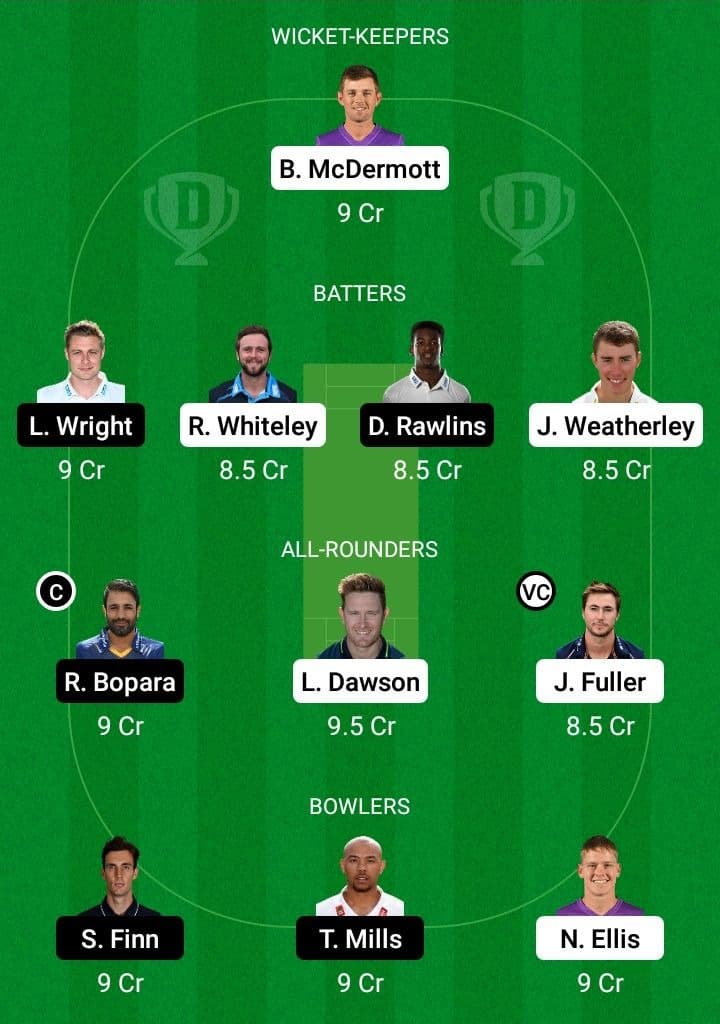 HAM vs SUS Dream11 Fantasy Team Prediction