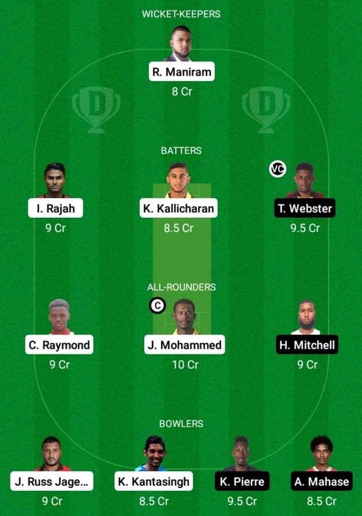 SCK vs SLS Dream11 Fantasy Team Prediction