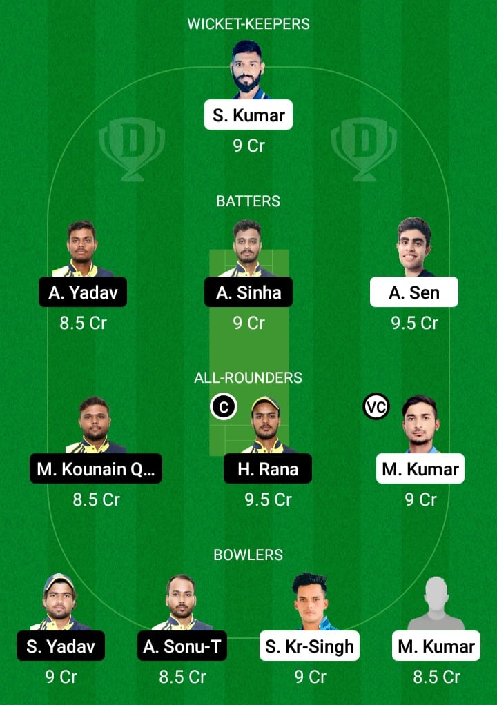 SIN vs RAN Dream11 Fantasy Team Prediction