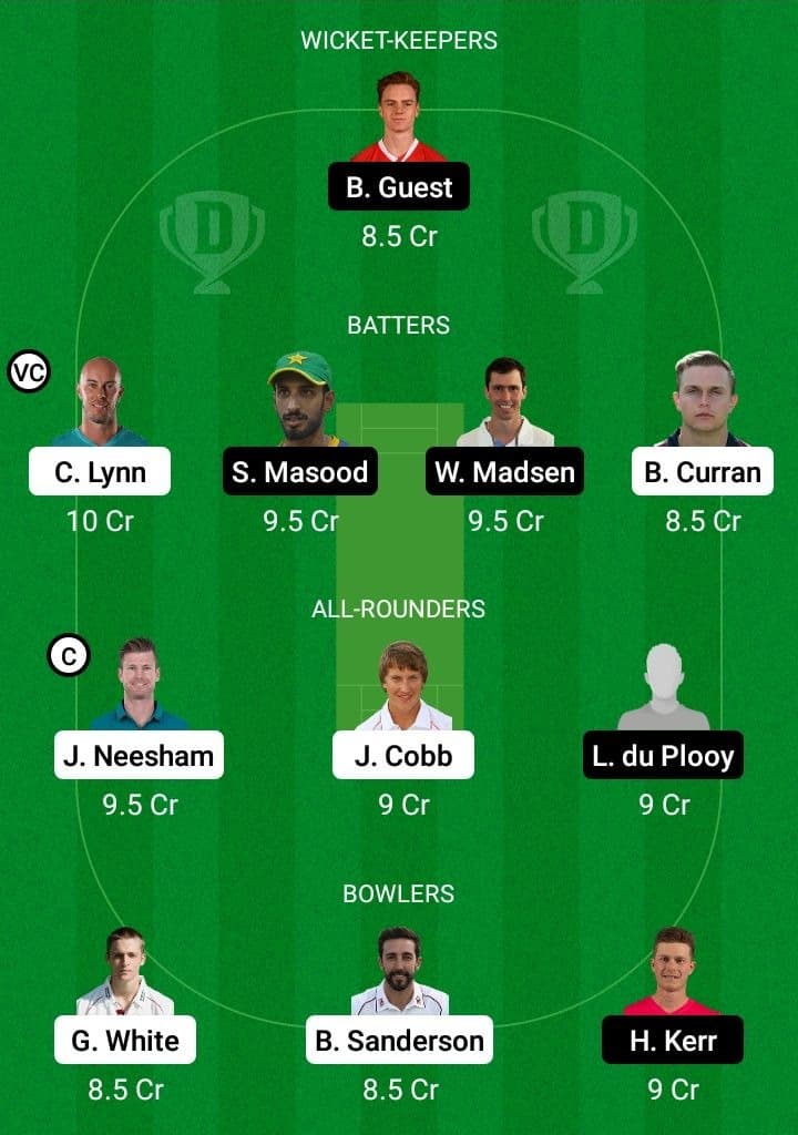 NOR vs DER Dream11 Fantasy Team Prediction