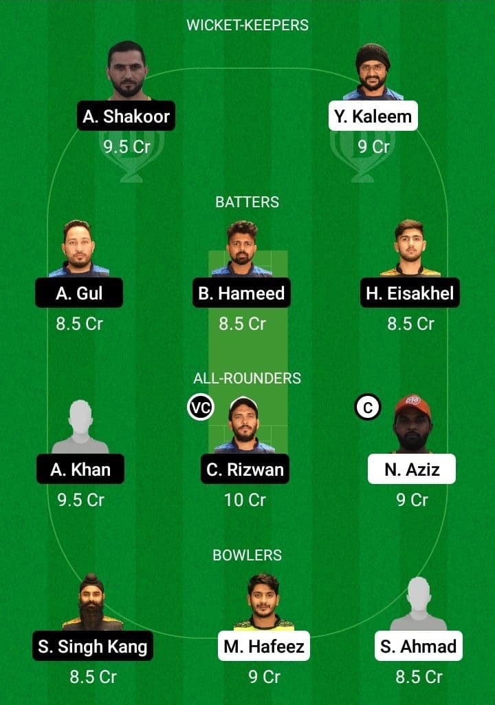 AJM vs SHA Dream11 Fantasy Team Prediction